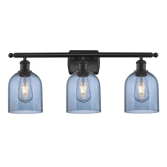 Innovations Lighting - Bella - 3 Light Bath Vanity In Industrial Style-10.5