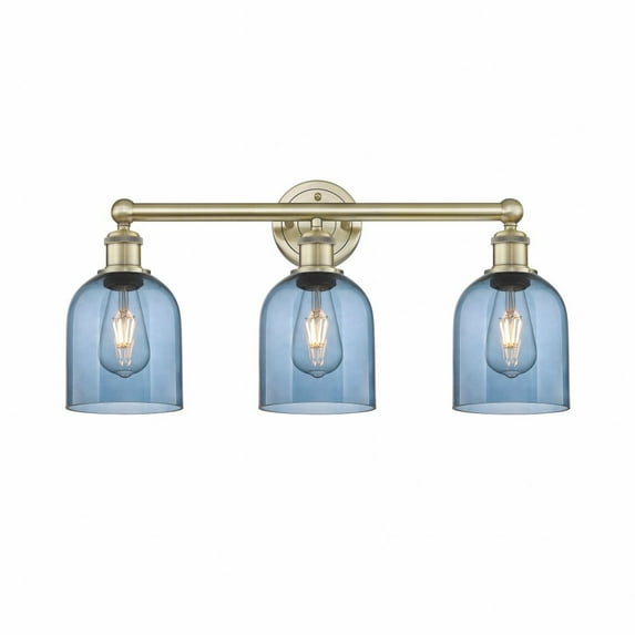 Innovations Lighting - Bella - 3 Light Bath Vanity In Industrial Style-11.75