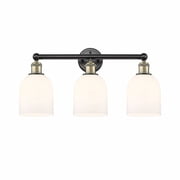 Innovations Lighting - Bella - 3 Light Bath Vanity In Industrial Style-11.75