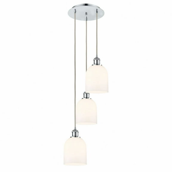 Innovations Lighting - Bella - 3 Light Cord Hung Multi Pendant In Industrial
