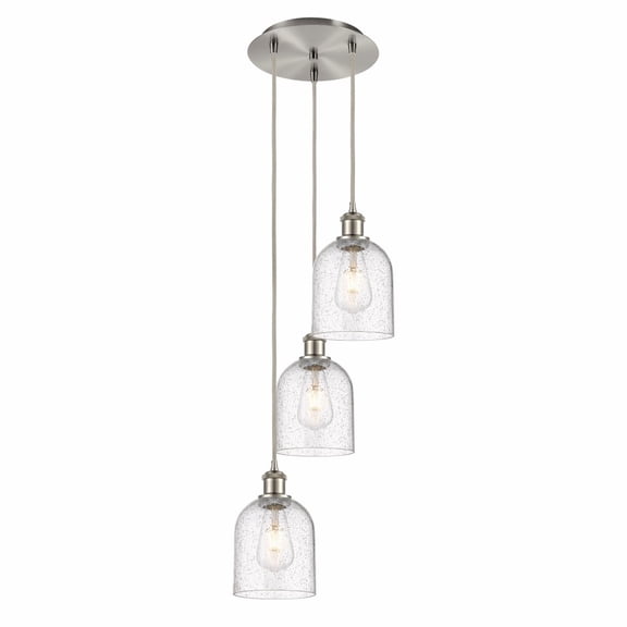 Innovations Lighting - Bella - 3 Light Cord Hung Multi Pendant In Industrial
