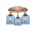 thumbnail image 1 of Innovations Lighting - Bella - 3 Light Flush Mount In Industrial Style-10.5, 1 of 2
