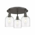 thumbnail image 1 of Innovations Lighting - Bella - 3 Light Flush Mount In Industrial Style-10.5, 1 of 2