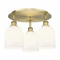 thumbnail image 1 of Innovations Lighting - Bella - 3 Light Flush Mount In Industrial Style-10.5, 1 of 2