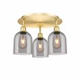 thumbnail image 1 of Innovations Lighting - Bella - 3 Light Flush Mount In Industrial Style-10.5, 1 of 2