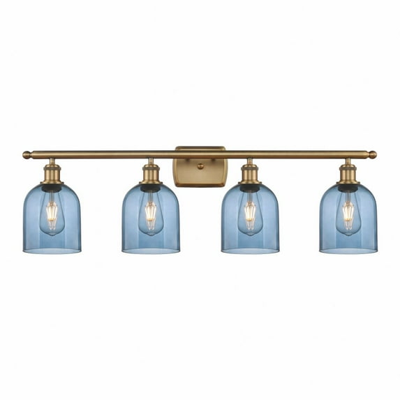 Innovations Lighting - Bella - 4 Light Bath Vanity In Industrial Style-10.5