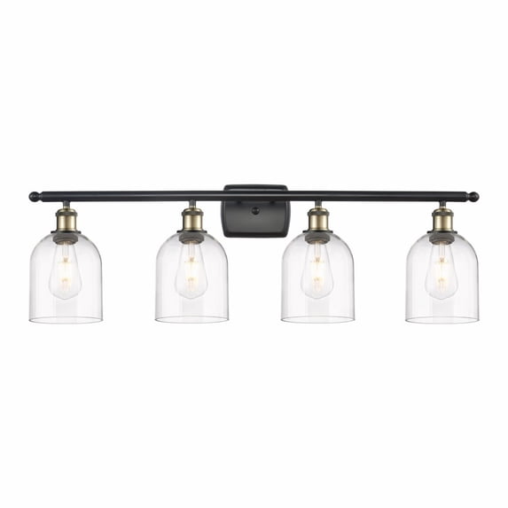 Innovations Lighting - Bella - 4 Light Bath Vanity In Industrial Style-10.5