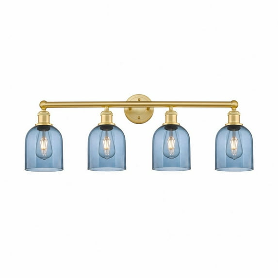 Innovations Lighting - Bella - 4 Light Bath Vanity In Industrial Style-11.75