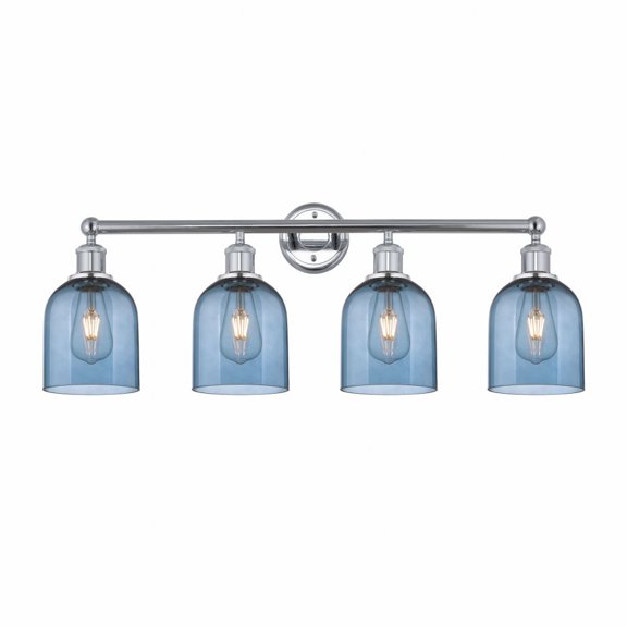 Innovations Lighting - Bella - 4 Light Bath Vanity In Industrial Style-11.75