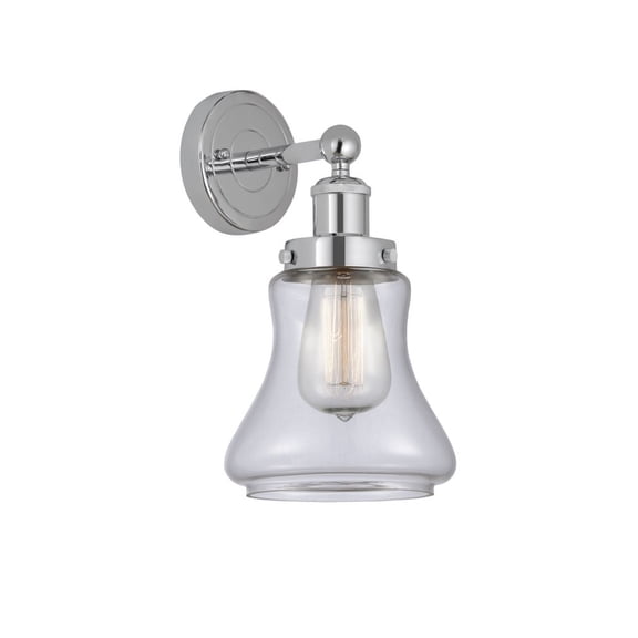 616-1W-PC-G192 Innovations Lighting Bellmont - 1 Light Wall Sconce In Modern Style-10 Inches Tall and 6.5 Inches Wide-Polished Chrome Finish-Clear