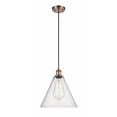 thumbnail image 1 of Innovations Lighting - Berkshire - 1 Light Cord Hung Mini Pendant In Industrial, 1 of 1