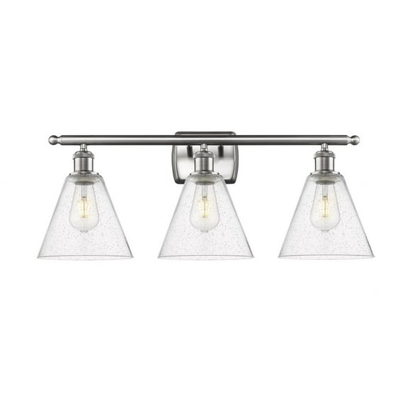 Innovations Lighting - Berkshire - 3 Light Bath Vanity In Industrial Style-11.25
