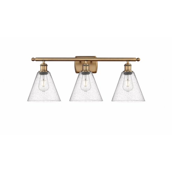 Innovations Lighting - Berkshire - 3 Light Bath Vanity In Industrial Style-11.25