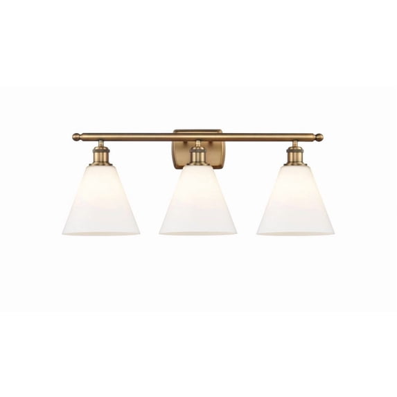 Innovations Lighting - Berkshire - 3 Light Bath Vanity In Industrial Style-11.25