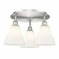 thumbnail image 1 of Innovations Lighting - Berkshire - 3 Light Flush Mount In Industrial Style-10.5, 1 of 5