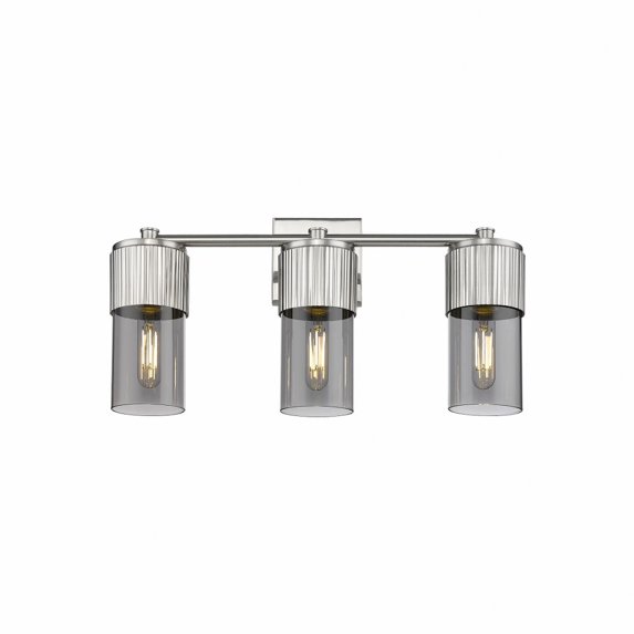 Innovations Lighting - Bolivar - 3 Light Bath Vanity In Industrial Style-9.5