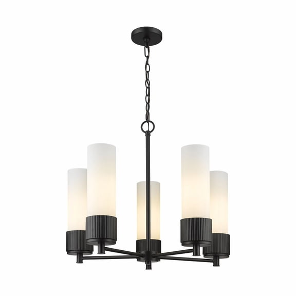 Innovations Lighting - Bolivar - 5 Light Chain Hung Chandelier In Industrial