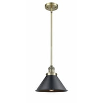 Innovations Lighting Briarcliff - 1 Light 10" Mini Pendant Antique Brass/Matte Black
