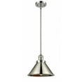 thumbnail image 1 of Innovations Lighting  Briarcliff - 1 Light 10" Mini Pendant Polished Nickel, 1 of 4