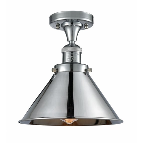 Innovations Lighting - Briarcliff - 1 Light Semi-Flush Mount In Traditional