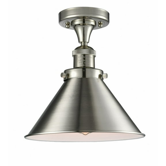 Innovations Lighting - Briarcliff - 1 Light Semi-Flush Mount In Traditional