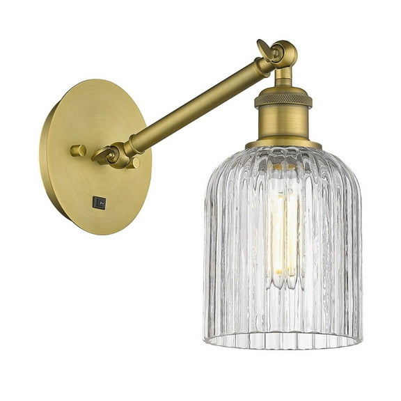 Innovations Lighting - Bridal Veil - 1 Light Arm Adjusts Up and Down Wall Sconce
