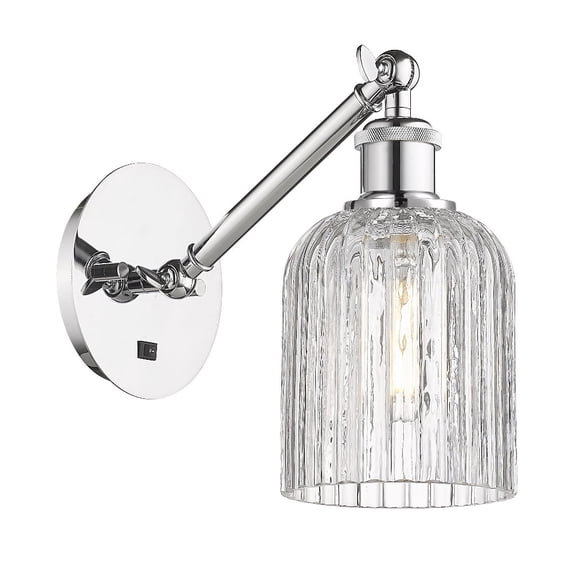 Innovations Lighting - Bridal Veil - 1 Light Arm Adjusts Up and Down Wall Sconce