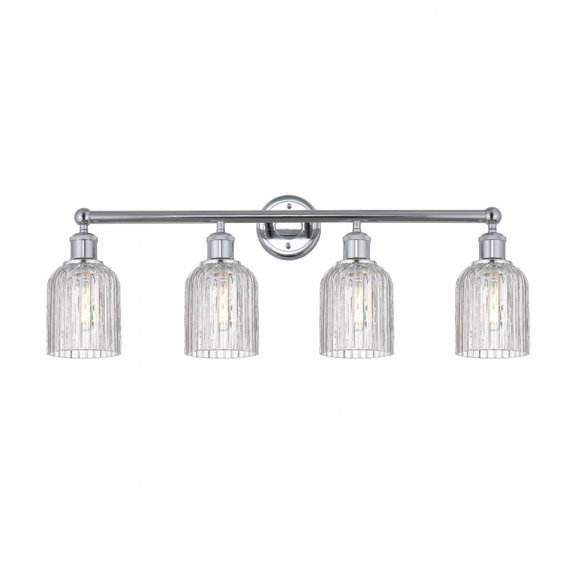 Innovations Lighting - Bridal Veil - 4 Light Bath Vanity In Art Deco Style-11.25
