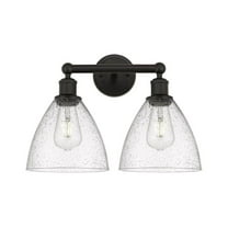 Innovations Lighting - Bristol Glass - 2 Light Bath Vanity In Industrial