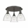 thumbnail image 1 of Innovations Lighting - Bristol Glass - 3 Light Flush Mount In Industrial, 1 of 5