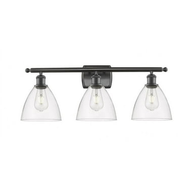 Innovations Lighting - Bristol Glass - 3 Light Bath Vanity In Industrial