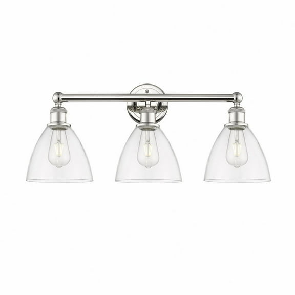 Innovations Lighting - Bristol Glass - 3 Light Bath Vanity In Industrial