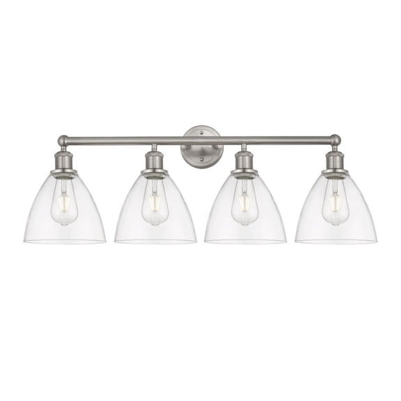 Innovations Lighting - Bristol Glass - 4 Light Bath Vanity In Industrial