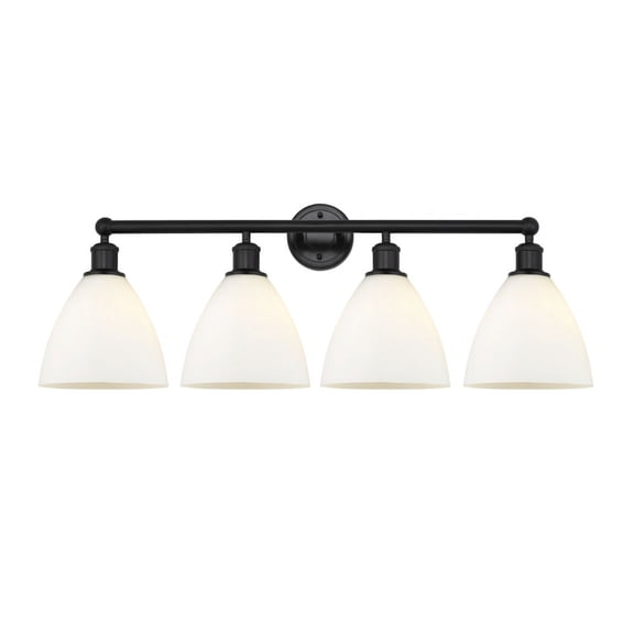 Innovations Lighting - Bristol Glass - 4 Light Bath Vanity In Industrial