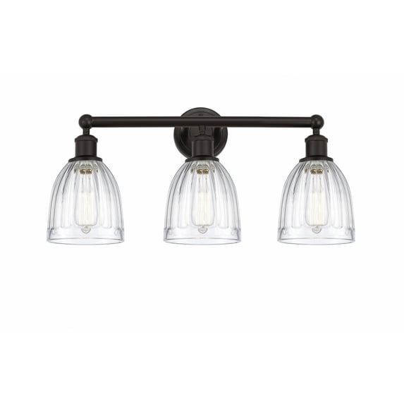 Innovations Lighting - Brookfield - 3 Light Bath Vanity In Industrial Style-11.5