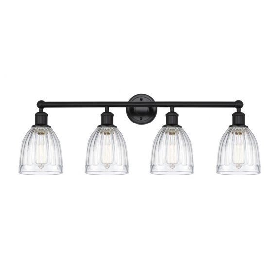 Innovations Lighting - Brookfield - 4 Light Bath Vanity In Industrial Style-11.5