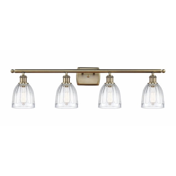 Innovations Lighting - Brookfield - 4 Light Bath Vanity In Industrial Style-11