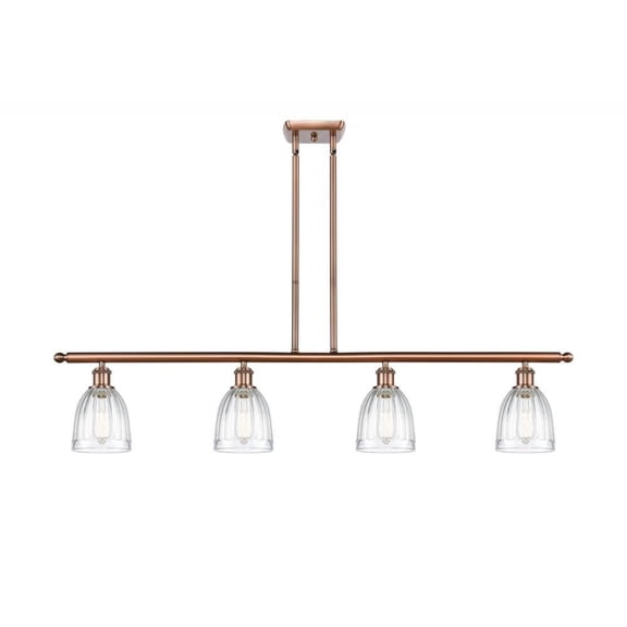 Innovations Lighting - Brookfield - 48 Inch 14W 4 LED Island  Antique Copper