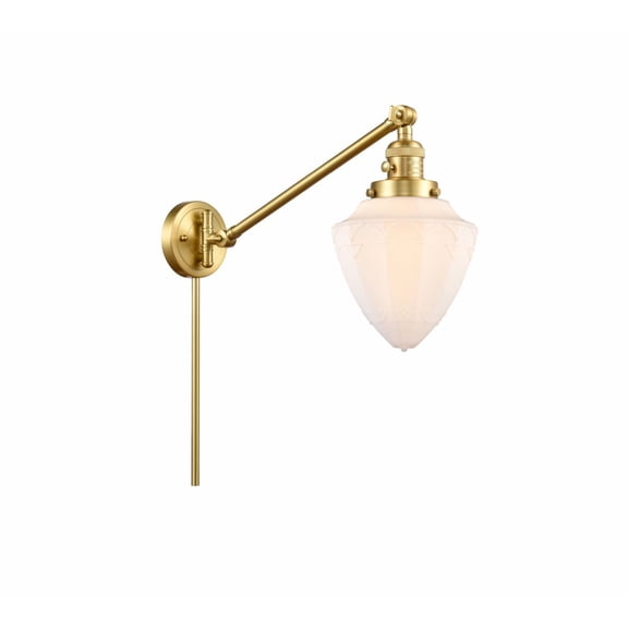 Innovations Lighting - Bullet - 1 Light Swing Arm Wall Sconce In Traditional