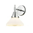 thumbnail image 1 of 447-1W-PC-G4471 Innovations Lighting Caden - 1 Light Wall Sconce-9.25 Inches Tall and 8 Inches Wide-Polished Chrome Finish-Matte White Glass Color, 1 of 3