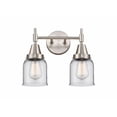 thumbnail image 1 of 447-2W-SN-G52 Innovations Lighting Caden - 2 Light Bath Vanity-11 Inches Tall and 14 Inches Wide-Satin Nickel Finish-Clear Glass Color, 1 of 1