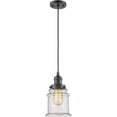 thumbnail image 1 of 201C-OB-G184 Innovations Lighting Canton - 1 Light Cord Hung Mini Pendant In Industrial Style-10 Inches Tall and 6 Inches Wide-Oil Rubbed Bronze, 1 of 7