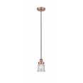 thumbnail image 1 of 616-1PH-AC-G184S Innovations Lighting Canton - 1 Light Mini Pendant In Industrial Style-9.25 Inches Tall and 5.25 Inches Wide-Antique Copper, 1 of 2