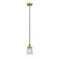 thumbnail image 1 of 616-1PH-BB-G184S Innovations Lighting Canton - 1 Light Mini Pendant In Industrial Style-9.25 Inches Tall and 5.25 Inches Wide-Brushed Brass, 1 of 2