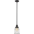 thumbnail image 1 of 201S-OB-G184 Innovations Lighting Canton - 1 Light Stem Hung Mini Pendant In Industrial Style-10 Inches Tall and 6.5 Inches Wide-Oil Rubbed Bronze, 1 of 2