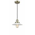 thumbnail image 1 of 201S-BK-G181 Innovations Lighting Canton - 1 Light Stem Hung Mini Pendant In Industrial Style-10 Inches Tall and 6.5 Inches Wide-Matte Black, 1 of 7