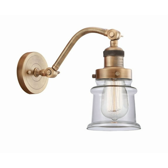 Innovations Lighting - Canton - 1 Light Wall Sconce In Industrial Style-11.5