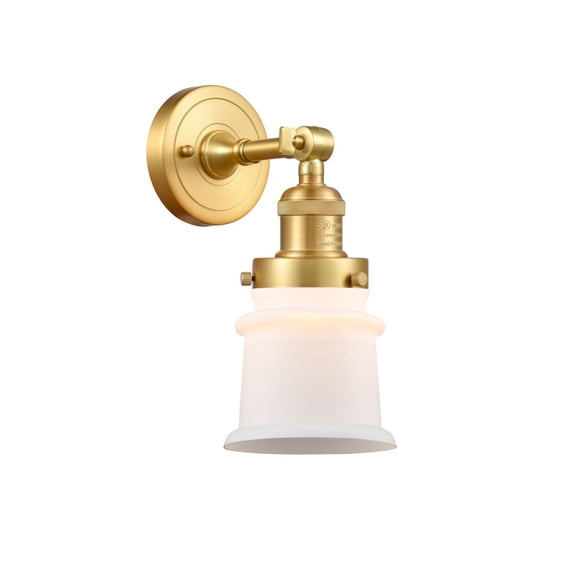 Innovations Lighting - Canton - 1 Light Wall Sconce In Industrial Style-11