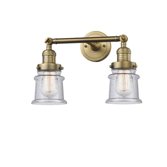 Innovations Lighting - Canton - 2 Light Bath Vanity In Industrial Style-11
