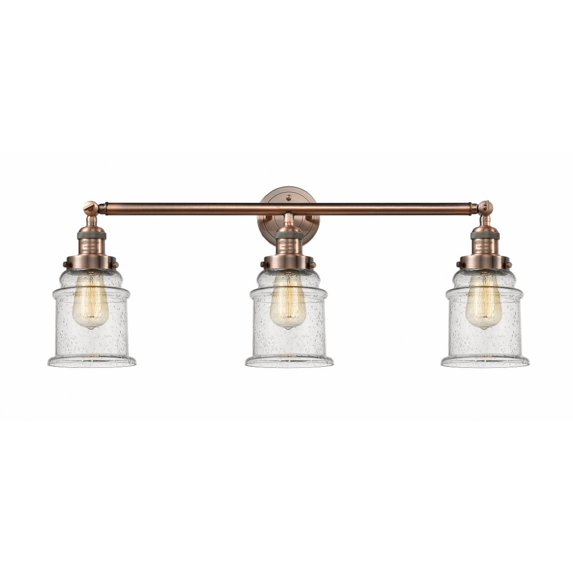 Innovations Lighting - Canton - 3 Light Bath Vanity In Industrial Style-10